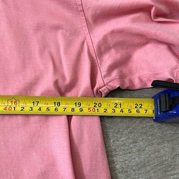 Masters Collection Men’s Polo Shirt Size Medium Augusta National Pink Cotton - Picture 7 of 9
